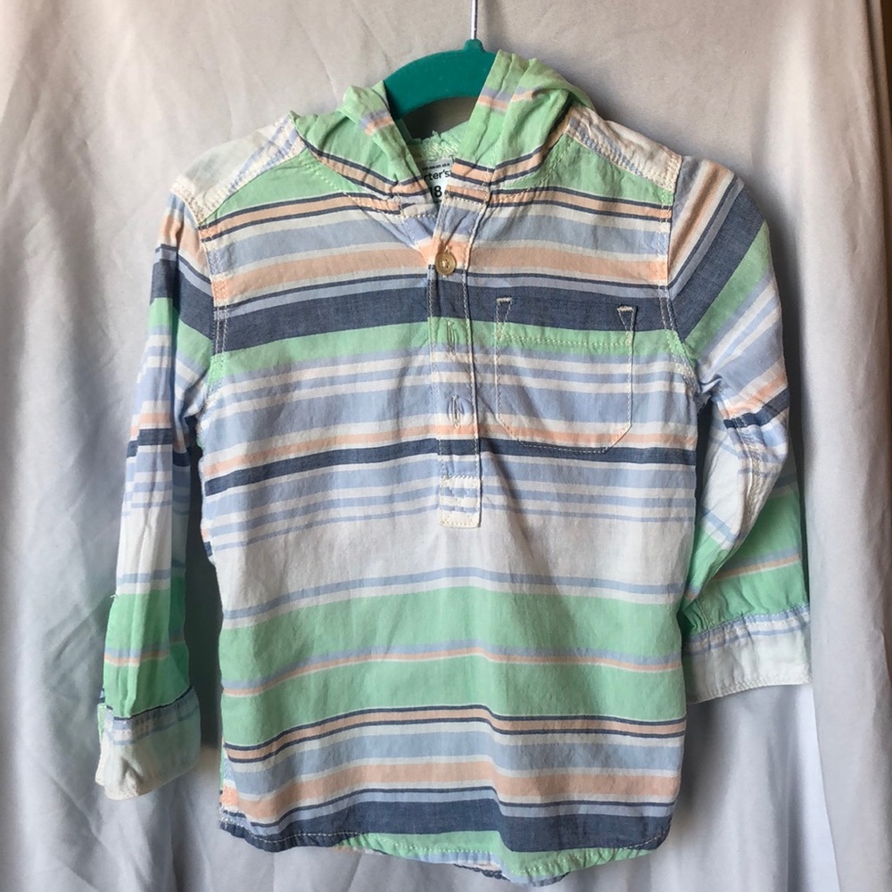 Hooded L/S shirt
